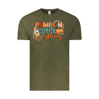 Vintage Olive pumpkin spice everything Vintage Tee - CowGirlArtShop