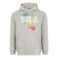 Moon Dust world traveler passport stamp gift shirt for men and women t shirt Heavyweight Hoodie - trangStudio