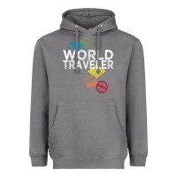Storm world traveler passport stamp gift shirt for men and women t shirt Heavyweight Hoodie - trangStudio