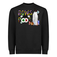 Black Bows and Boos Y'all Heavyweight Sweatshirt - CowhideDigitalArt