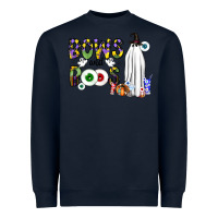 Navy Bows and Boos Y'all Heavyweight Sweatshirt - CowhideDigitalArt