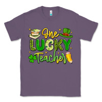 Lavender one lucky teacher Classic Tee - Artiststas