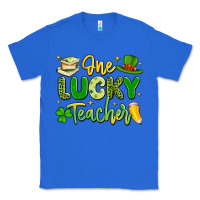 True Royal one lucky teacher Classic Tee - Artiststas