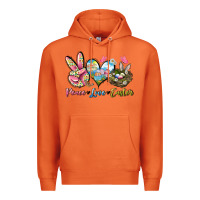 Carrot Peace love Easter Premium Hoodie - LillyAllenDesigns