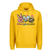 Lemon Peace love Easter Premium Hoodie - LillyAllenDesigns