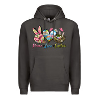 Smoke Peace love Easter Premium Hoodie - LillyAllenDesigns