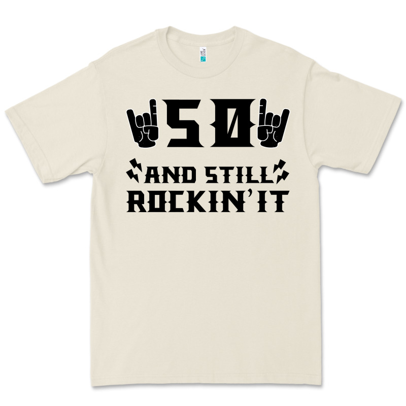 50 Birthday Rock Premium Tee by Bettercallsaul | Teevron