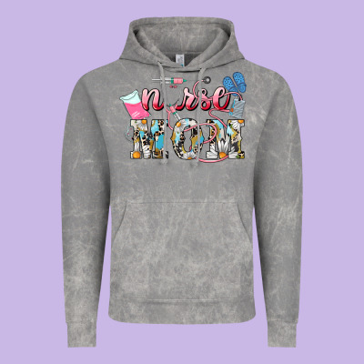 Nurse Mom Mother's Day Vintage Hoodie Designed By Howdyjamesfarm