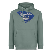 Sage travelers rest south carolina sc map Heavyweight Hoodie - trangStudio