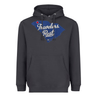 Smoke travelers rest south carolina sc map Heavyweight Hoodie - trangStudio