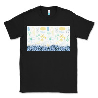 Black doodle flowers sippy cup tbs Classic Tee - TumblerDesignByShophia