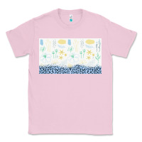 Bubblegum Pink doodle flowers sippy cup tbs Classic Tee - TumblerDesignByShophia