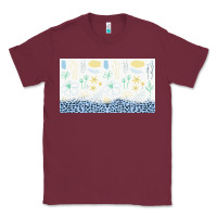 Burgundy doodle flowers sippy cup tbs Classic Tee - TumblerDesignByShophia
