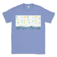 Colony Blue doodle flowers sippy cup tbs Classic Tee - TumblerDesignByShophia