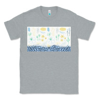 Heather Grey doodle flowers sippy cup tbs Classic Tee - TumblerDesignByShophia
