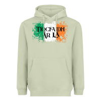 Matcha Tiocfaidh Ar La Vintage Ireland Irish Flag Gifts For Men Heavyweight Hoodie - trangStudio