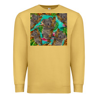 Antique Gold koala tumbler Premium Sweatshirt - BarkalooDesign