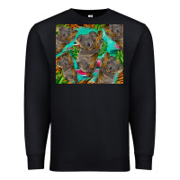 Black koala tumbler Premium Sweatshirt - BarkalooDesign