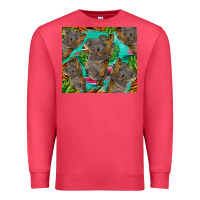 Cardinal koala tumbler Premium Sweatshirt - BarkalooDesign