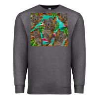 Charcoal Heather koala tumbler Premium Sweatshirt - BarkalooDesign