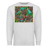 Dove Grey koala tumbler Premium Sweatshirt - BarkalooDesign