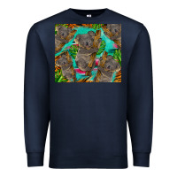 Navy koala tumbler Premium Sweatshirt - BarkalooDesign