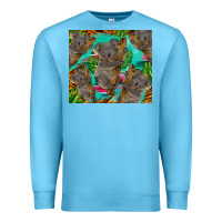 Ocean Blue koala tumbler Premium Sweatshirt - BarkalooDesign