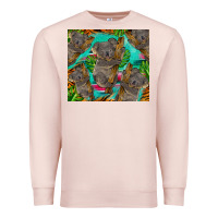 Pale Pink koala tumbler Premium Sweatshirt - BarkalooDesign