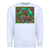 White koala tumbler Premium Sweatshirt - BarkalooDesign