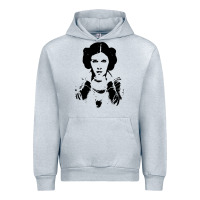 Heather Grey vintage leia Urban Hoodie - trangStudio