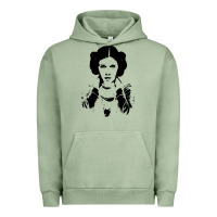 Pigment Oil Green vintage leia Urban Hoodie - trangStudio