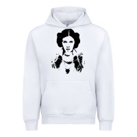 White vintage leia Urban Hoodie - trangStudio