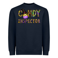 Navy Candy Inspector Heavyweight Sweatshirt - CowhideDigitalArt