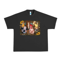 Pigment Black western farm animals Urban Heavy Tee - RanaPortraitStore