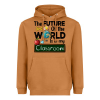 Meerkat the future of the world is in my classroom Heavyweight Hoodie - BarkalooDesign