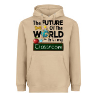 Mushroom the future of the world is in my classroom Heavyweight Hoodie - BarkalooDesign