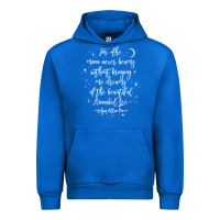 Cobalt edgar allan poe literary gift, annabel lee quote gothic poet t shirt Urban Hoodie - trangStudio