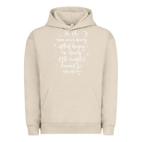 Pigment French Oak edgar allan poe literary gift, annabel lee quote gothic poet t shirt Urban Hoodie - trangStudio