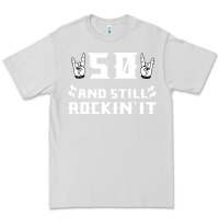 Dove Grey 50 birthday rock whitw Premium Tee - Bettercallsaul