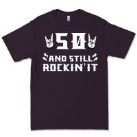 Plum 50 birthday rock whitw Premium Tee - Bettercallsaul