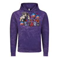 Cloud Purple Oh my stars horse 4th of july Vintage Hoodie - CowGirlArtShop