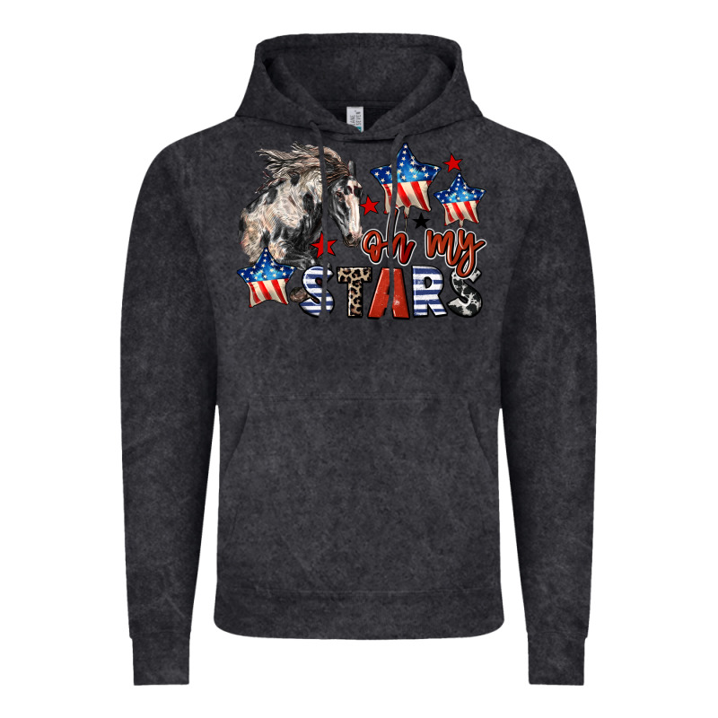 Oh My Stars Horse 4th Of July Vintage Hoodie by CowGirlArtShop | Teevron
