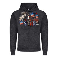 Vintage Black Oh my stars horse 4th of july Vintage Hoodie - CowGirlArtShop