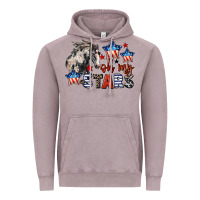 Vintage Zinc Oh my stars horse 4th of july Vintage Hoodie - CowGirlArtShop