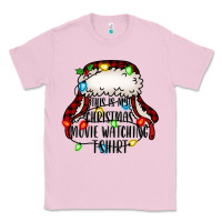 Bubblegum Pink this is my Christmas movie watching Classic Tee - Jasminsmagicworld