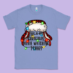 This Is My Christmas Movie Watching Classic Tee Designed By Jasminsmagicworld