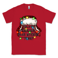 Red this is my Christmas movie watching Classic Tee - Jasminsmagicworld