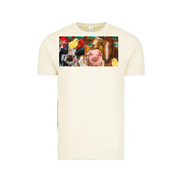 Vintage Arctic Farm animals with aztec Vintage Tee - RanaPortraitStore
