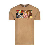 Farm Animals With Aztec Vintage Tee | Teevron