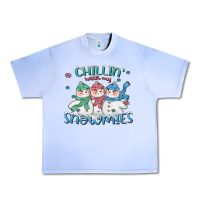 Grape Ice chillin with my snowmies Urban Heavy Tee - CowGirlArtShop